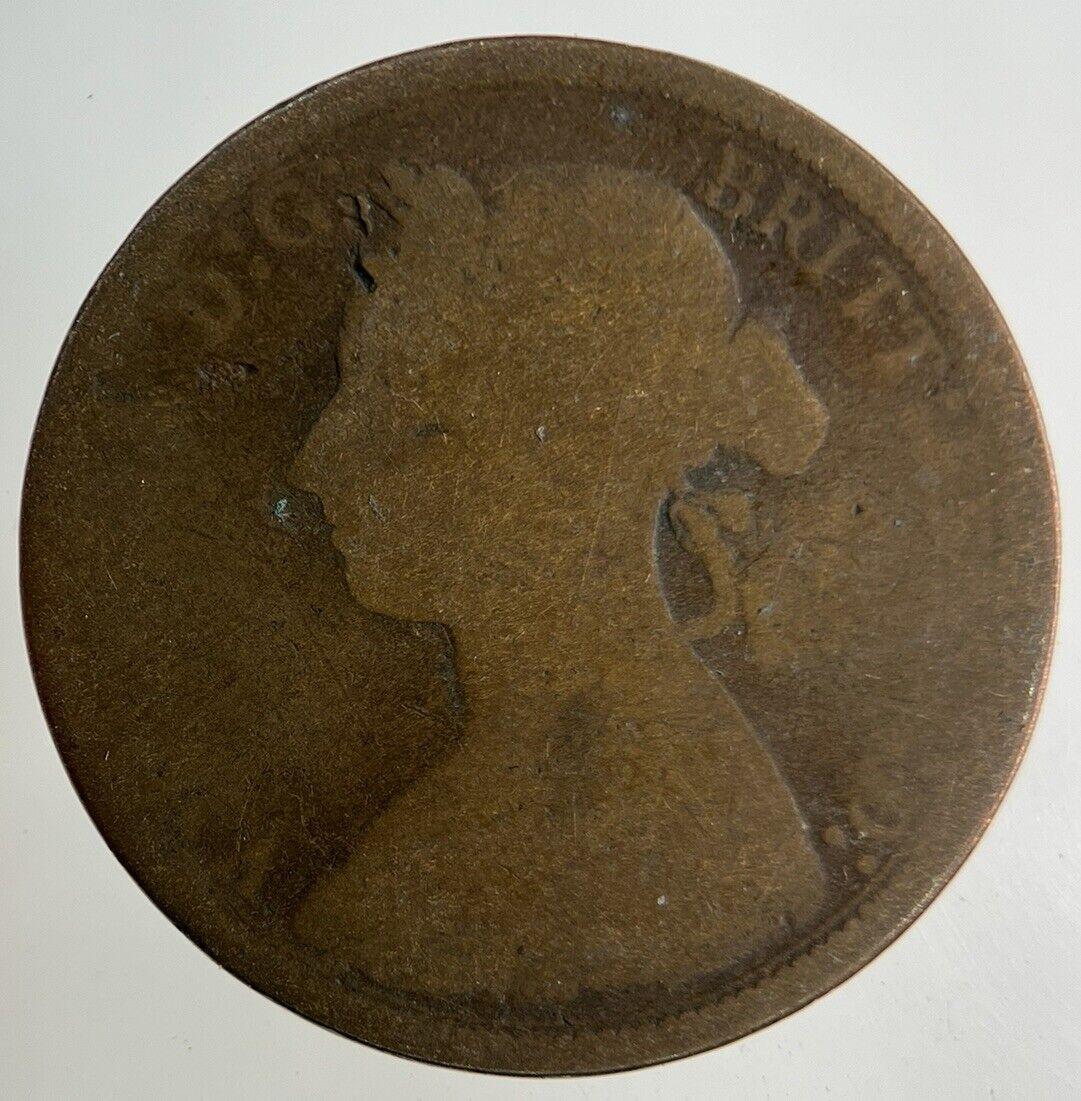1889 Victoria Half-Penny Coin | Collectable Grade
