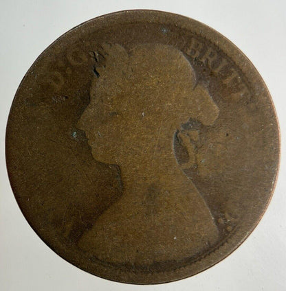 1889 Victoria Half-Penny Coin | Collectable Grade