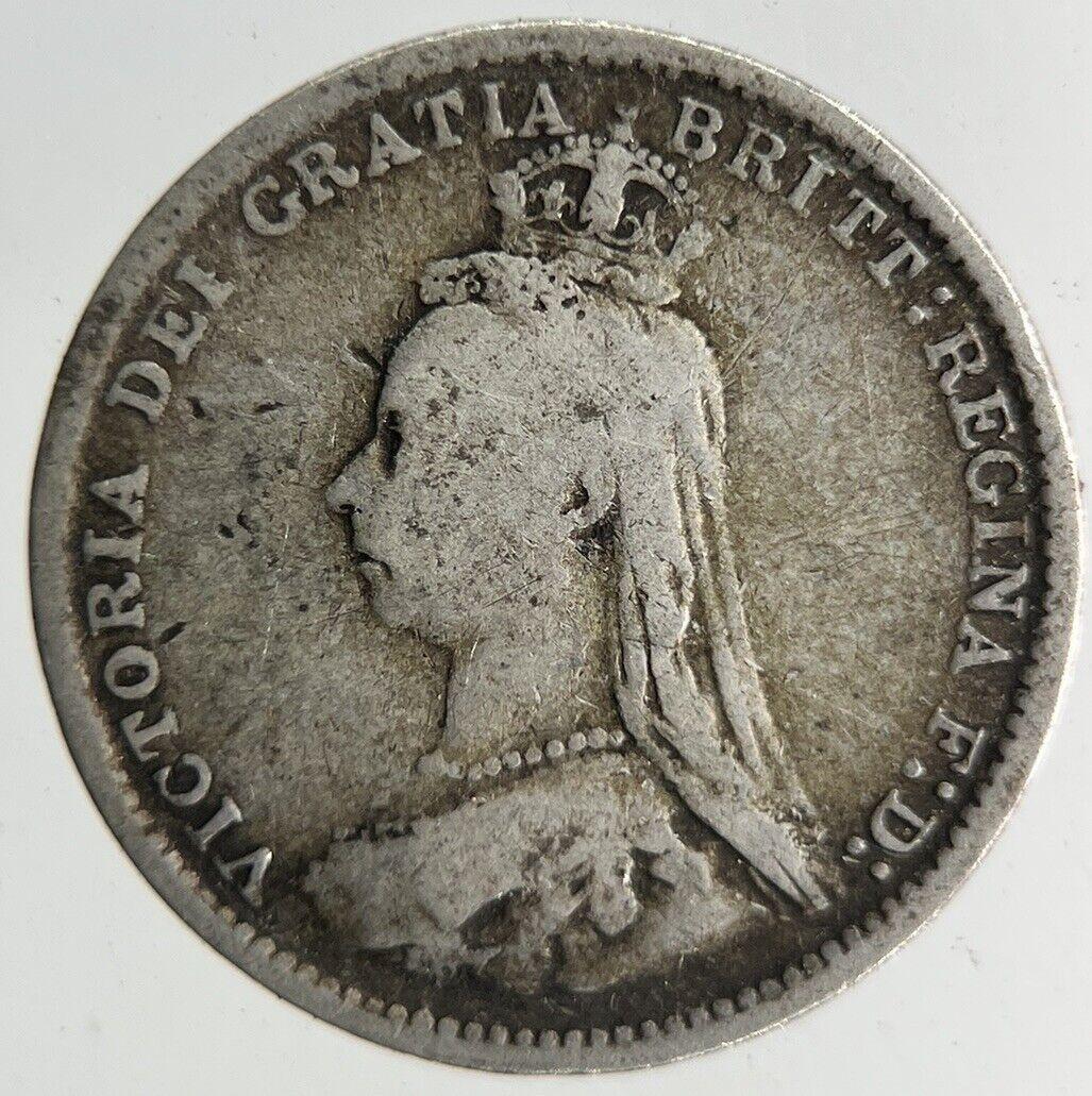 1889 Victoria Threepence Silver Coin | Collectable Grade
