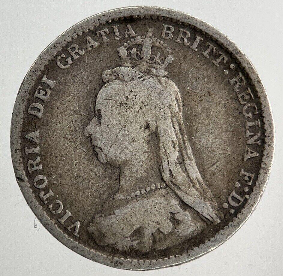 1889 Victoria Threepence Silver Coin | Collectable Grade