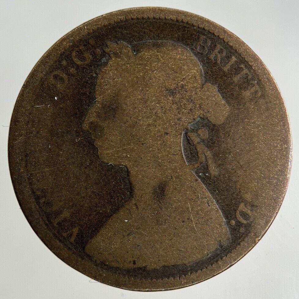 1890 Victoria Half-Penny Coin | Collectable Grade