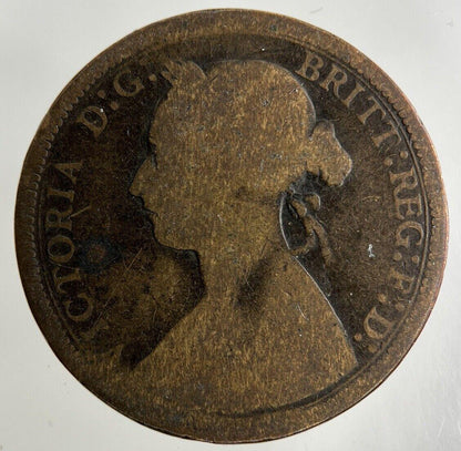1890 Victoria Half-Penny Coin | Collectable Grade