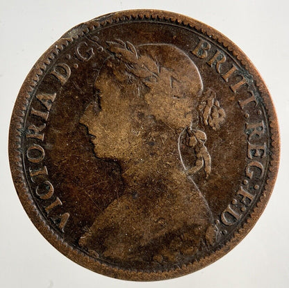 1890 Victoria Farthing Coin | Collectable Grade