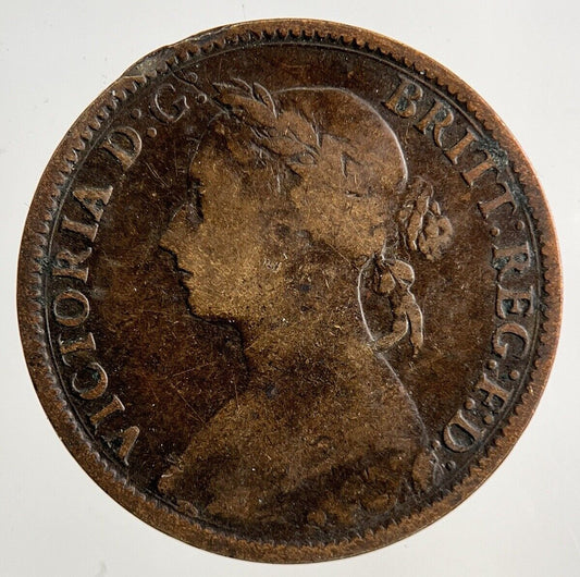 1890 Victoria Farthing Coin | Collectable Grade