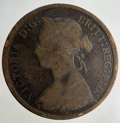 1890 Victoria Half-Penny Coin | Collectable Grade