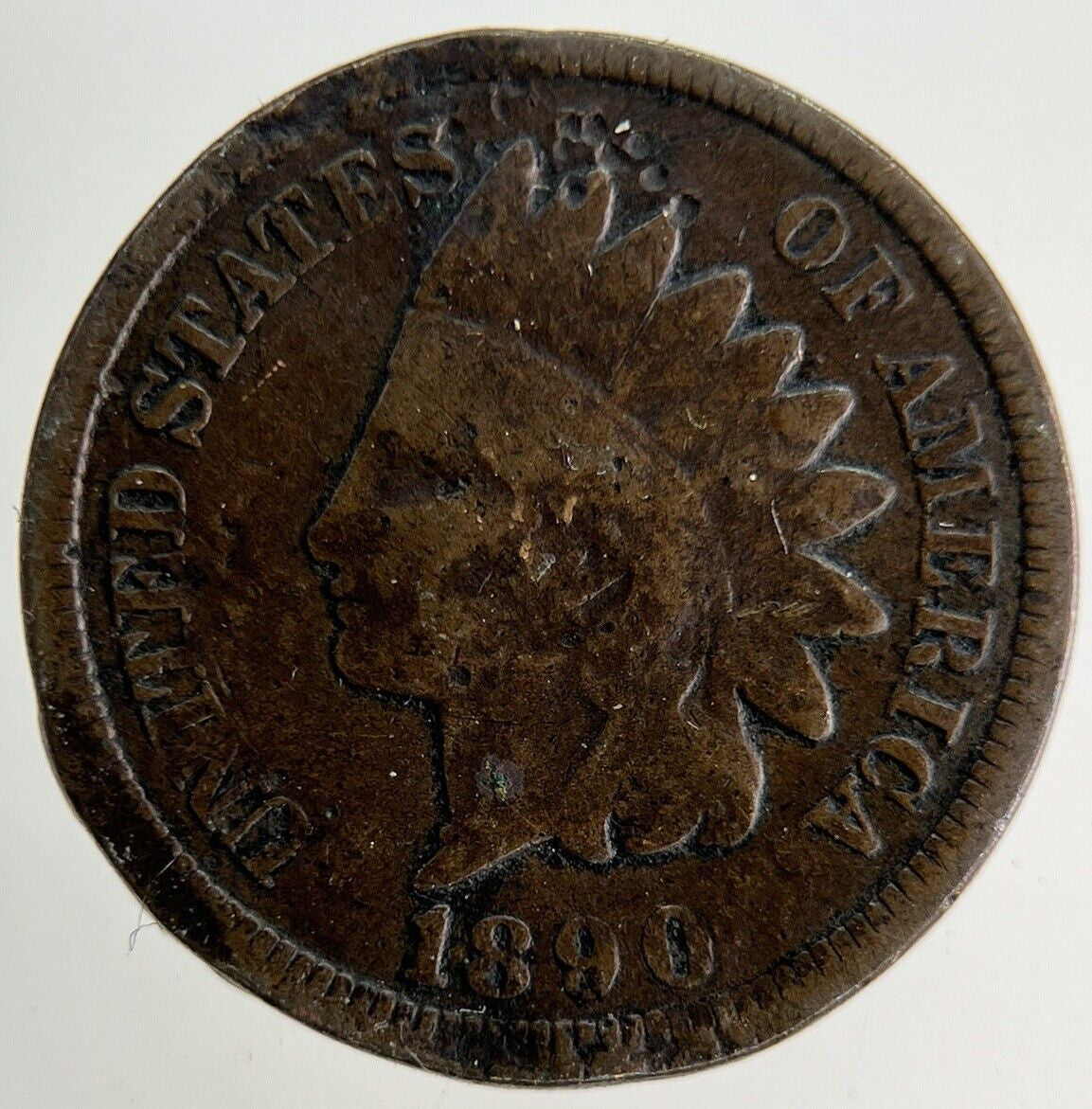 1890 US USA One Cent Coin | Collectable Grade