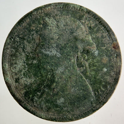 1890 Victoria Half-Penny Coin | Collectable Grade