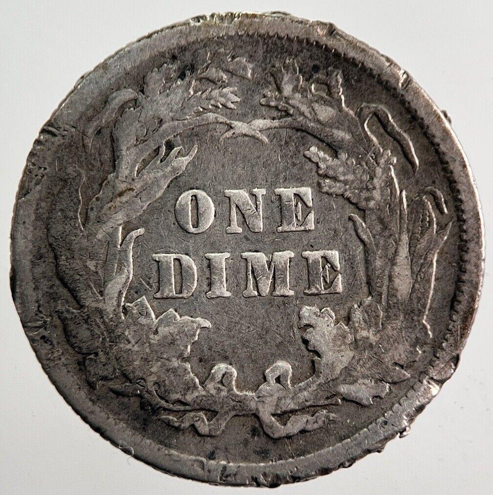1890 US USA One Dime Silver Coin | Collectable Grade