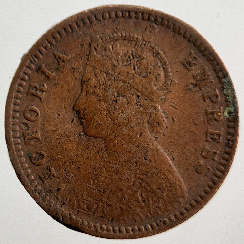 1890 India 1/12 Anna Coin | Collectable Grade | a1123