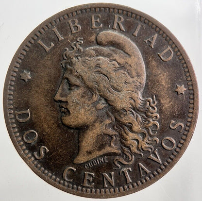 1891 Argentina Dos 2 Centavos Coin | Collectable Grade | a7891