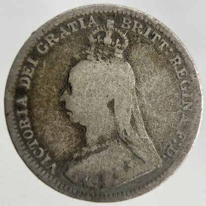 1890 Victoria Threepence Silver Coin | Collectable Grade