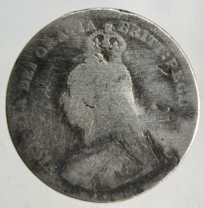 1890 Victoria Threepence Silver Coin | Collectable Grade