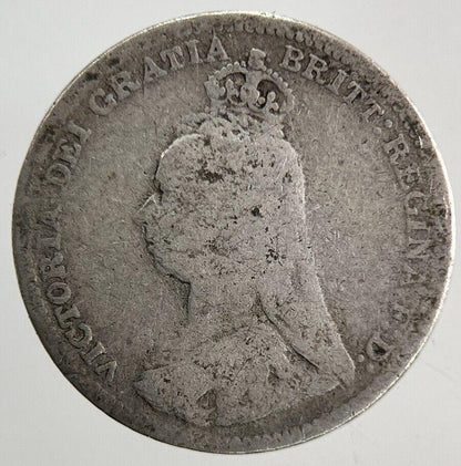 1890 Victoria Threepence Silver Coin | Collectable Grade