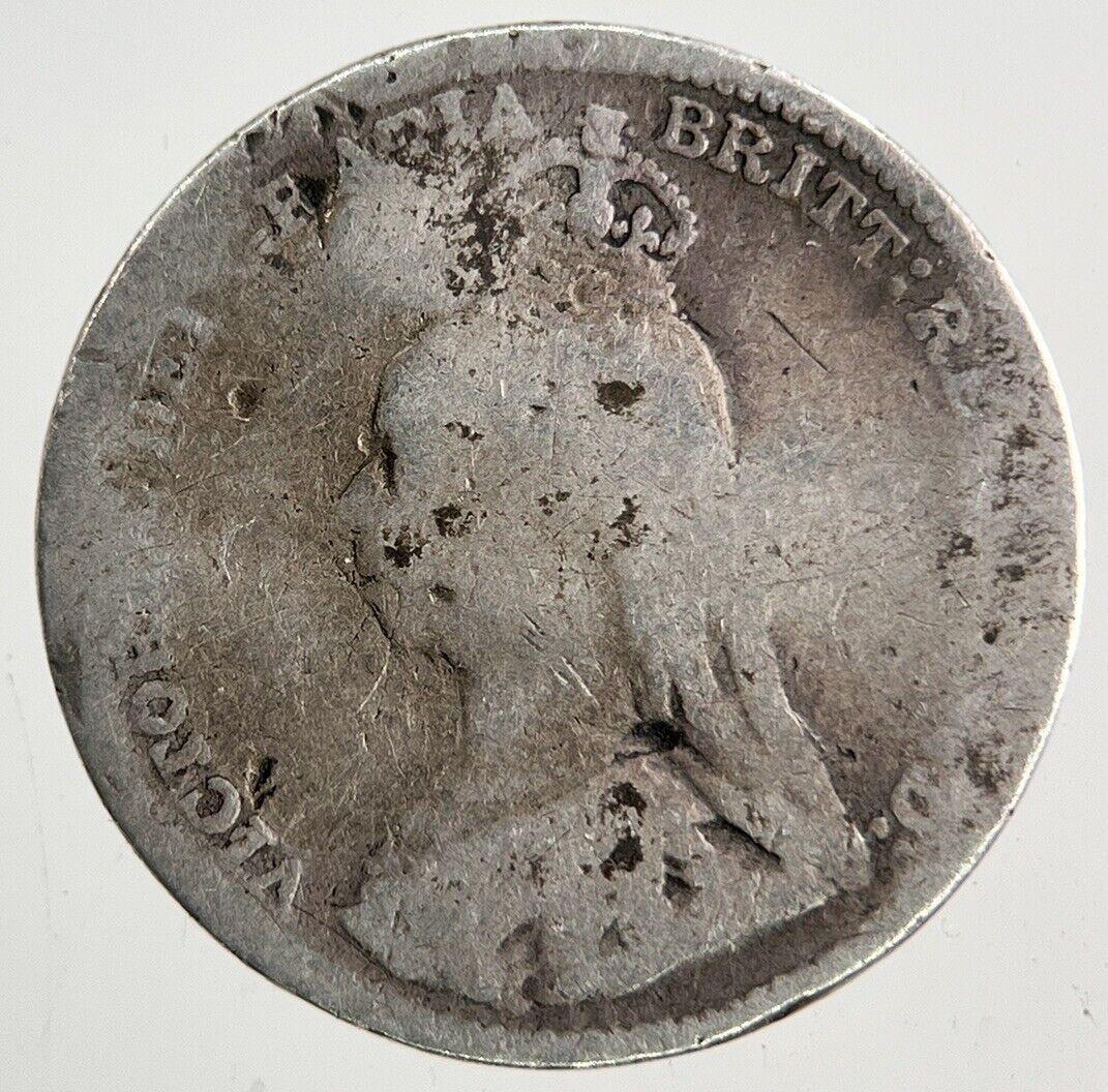 1890 Victoria Threepence Silver Coin | Collectable Grade