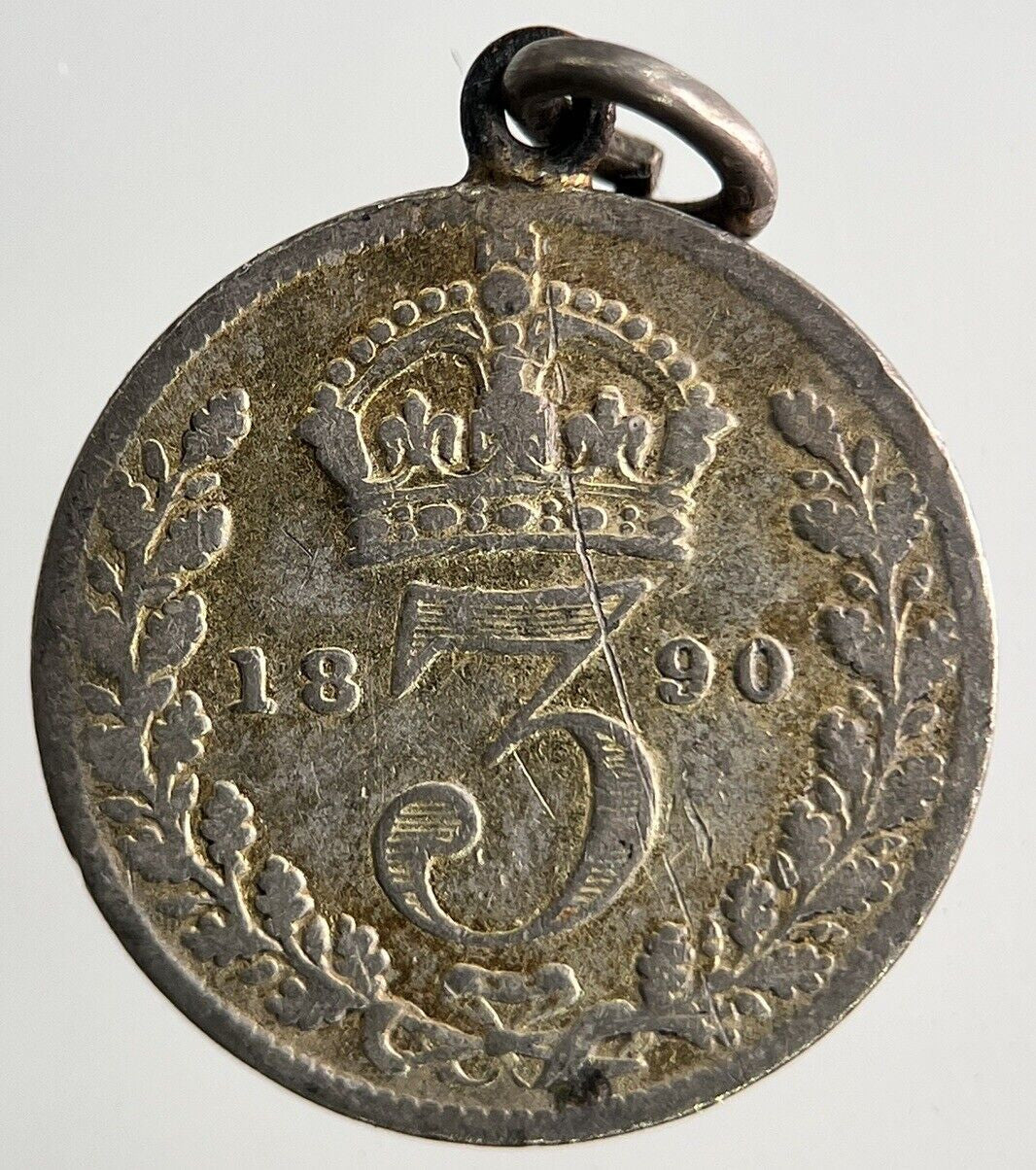 1890 Victoria Threepence Silver Coin | Collectable Grade