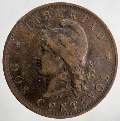 1891 Argentina Dos 2 Centavos Coin | Collectable Grade