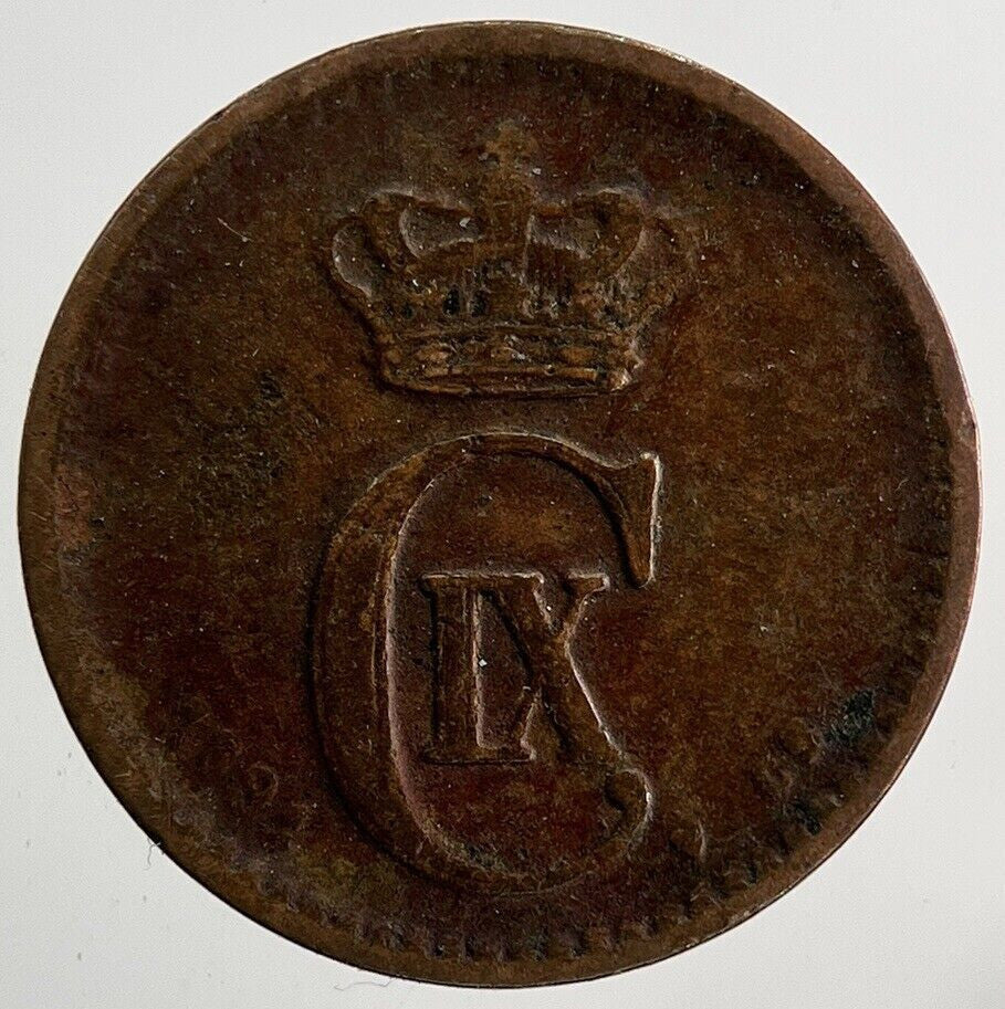 1891 Sweden 1 Ore Coin | Fine Collectable Grade