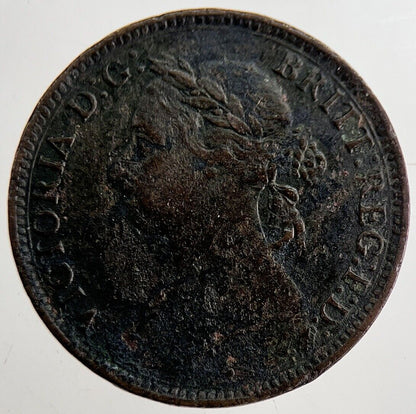 1891 Victoria Farthing Coin | Collectable Grade | a8897