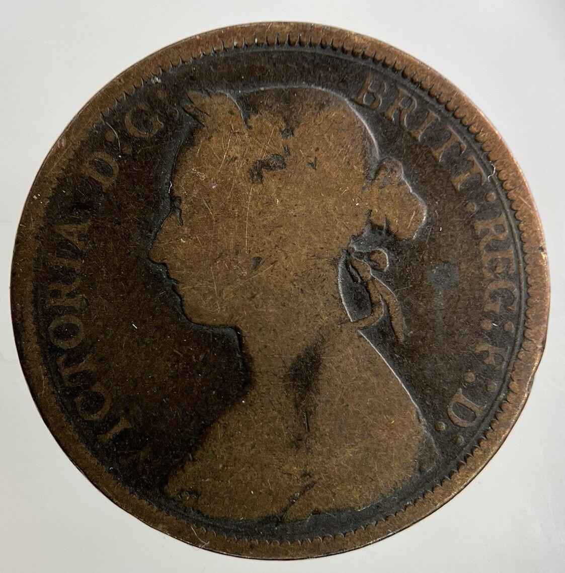 1891 Victoria Half-Penny Coin | Collectable Grade