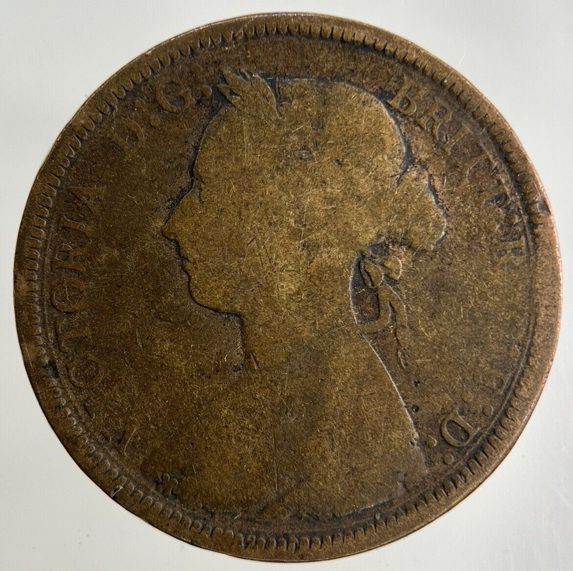 1891 Victoria Half-Penny Coin | Collectable Grade