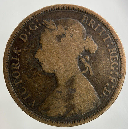 1891 Victoria Half-Penny Coin | Collectable Grade