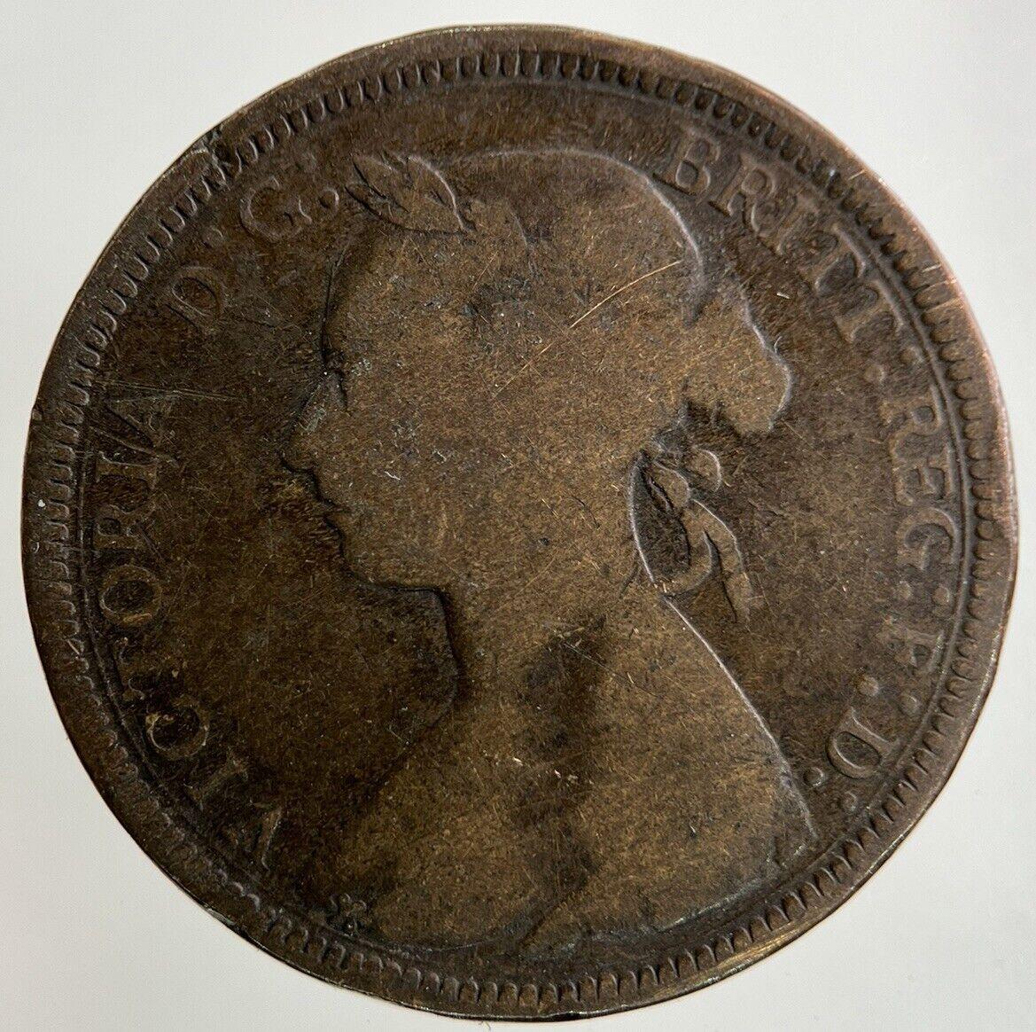 1891 Victoria Half-Penny Coin | Collectable Grade