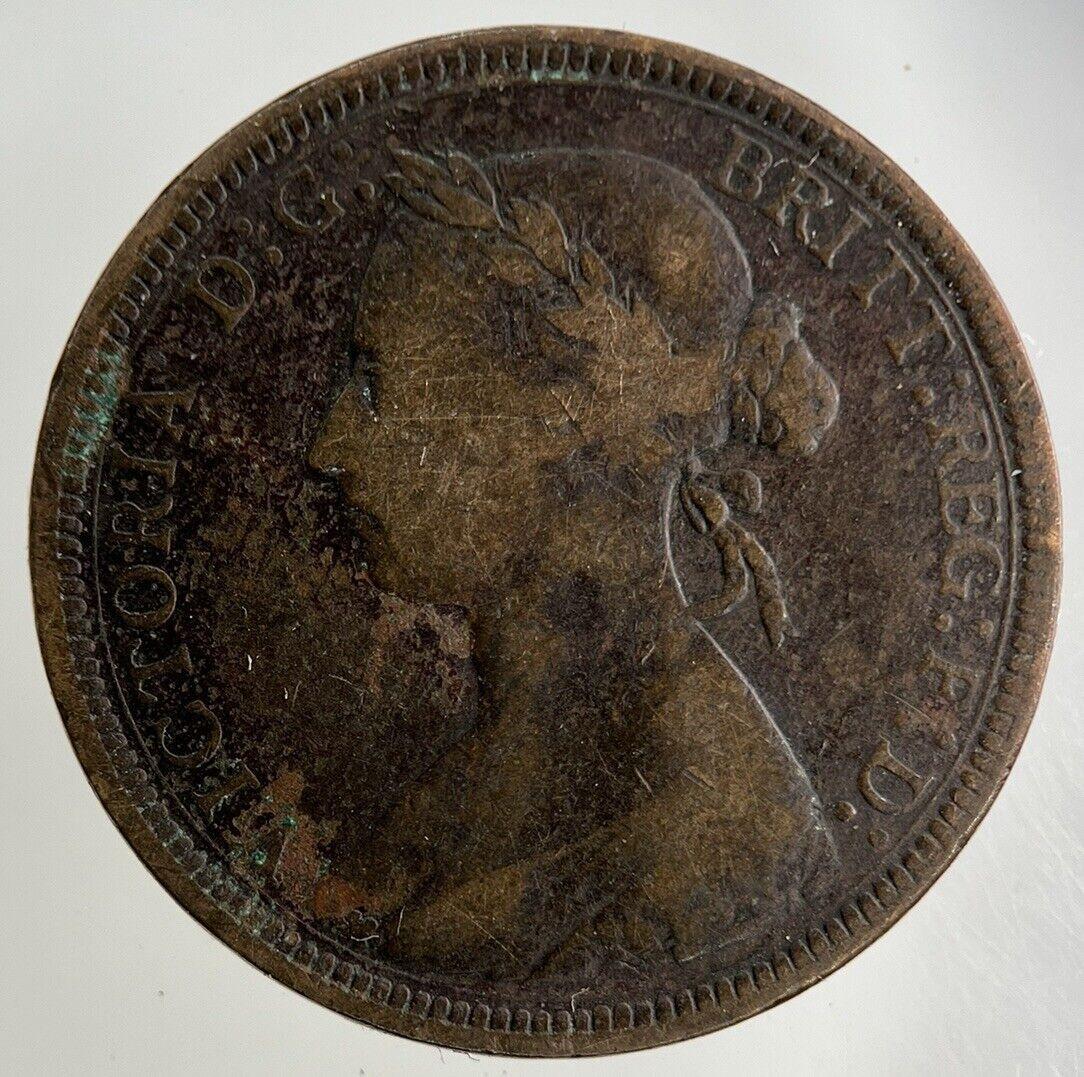 1891 Victoria Half-Penny Coin | Collectable Grade