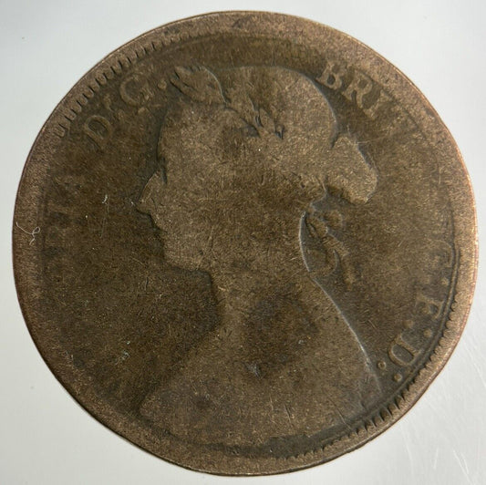 1891 Victoria Half-Penny Coin | Collectable Grade