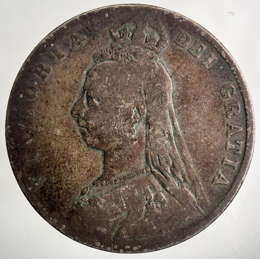 1891 Victoria Half-Crown Silver Coin | Collectable Grade