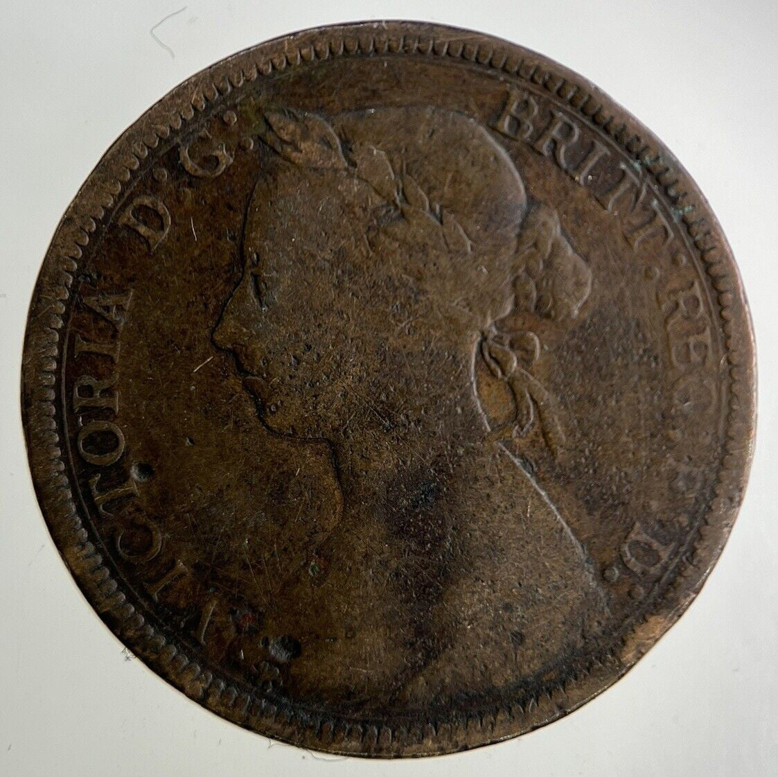 1891 Victoria Half-Penny Coin | Collectable Grade