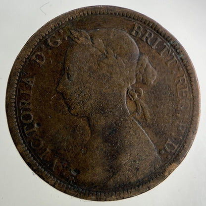 1891 Victoria Half-Penny Coin | Collectable Grade