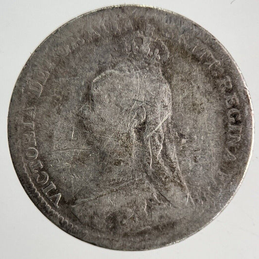 1891 Victoria Silver Threepence Coin | Collectable Grade