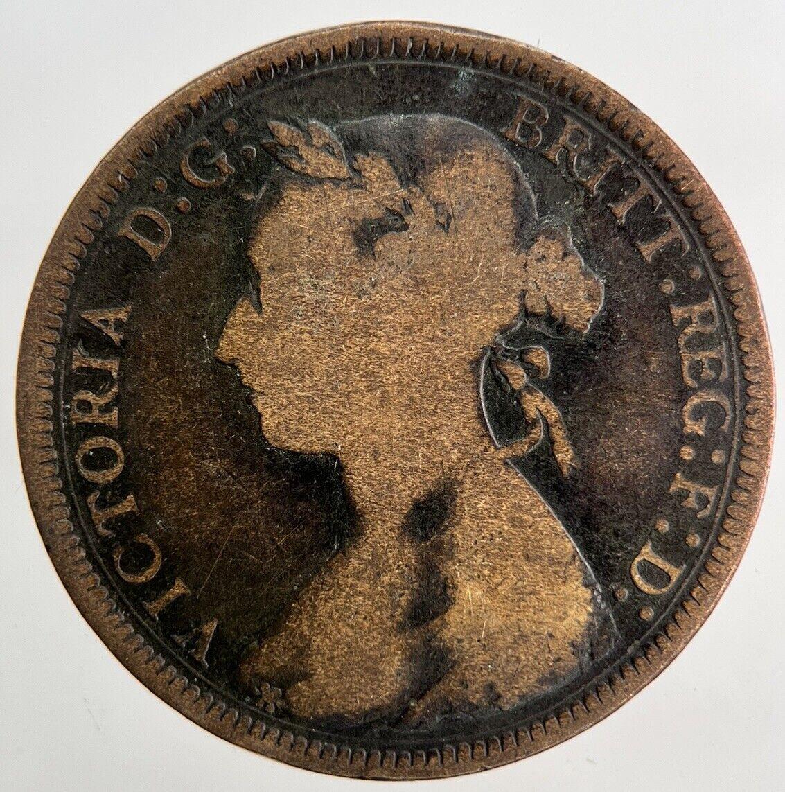 1891 Victoria Half-Penny Coin | Collectable Grade
