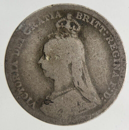 1891 Victoria Threepence Silver Coin | Collectable Grade
