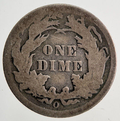 1891-O US USA Seated Liberty Dime Silver Coin | Collectable Grade