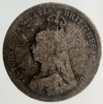 1891 Victoria Threepence Silver Coin | Collectable Grade