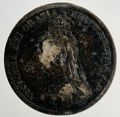 1891 Victoria Threepence Silver Coin | Fine Collectable Grade