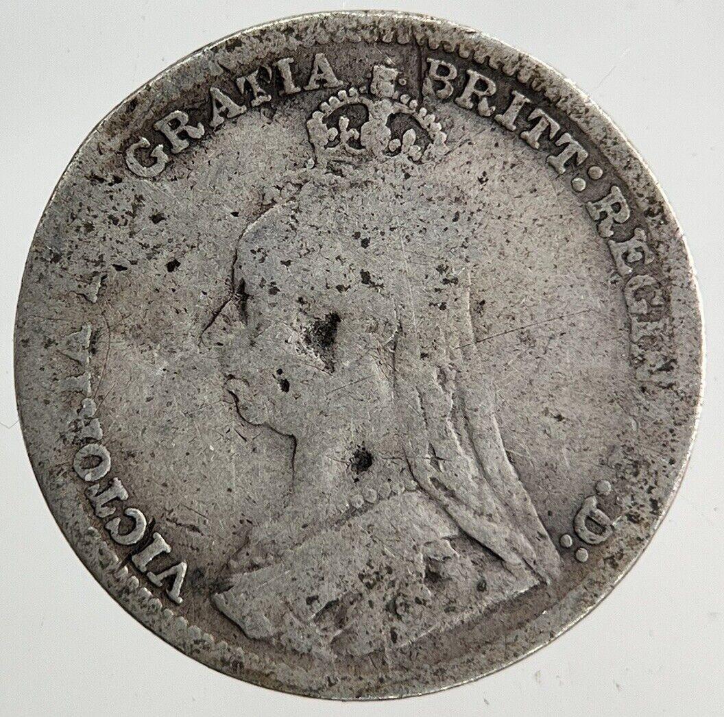 1891 Victoria Threepence Silver Coin | Collectable Grade