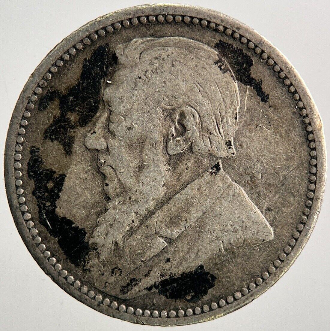 1892 South Africa Zar Sixpence Silver Coin | Collectable Grade | a3629