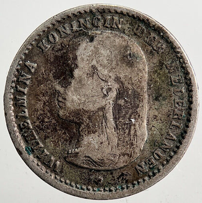 1892 Netherlands 10 Cents Silver Coin | Collectable Grade | a3391