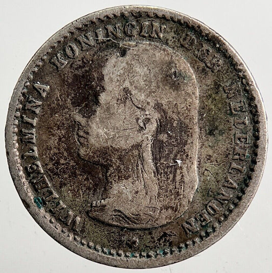 1892 Netherlands 10 Cents Silver Coin | Collectable Grade | a3391