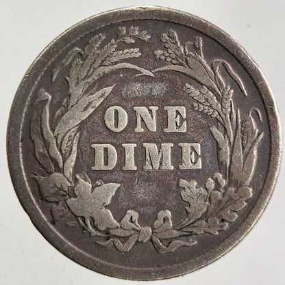 1892 US USA One Dime Silver Coin | Collectable Grade