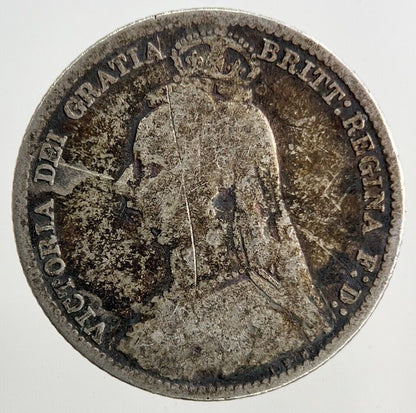 1892 Victoria Sixpence Silver Coin | Collectable Grade
