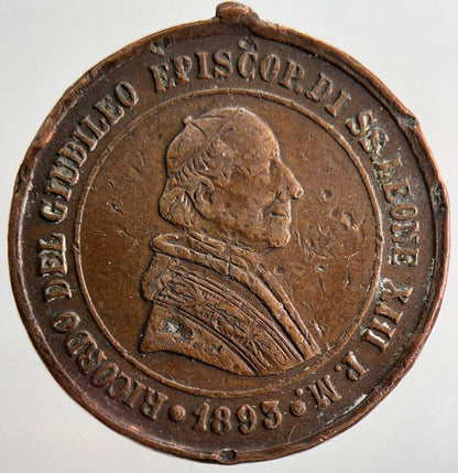 1893 Pope Roma Vatican Medal | Collectable Grade | a2572