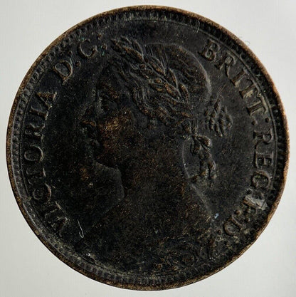 1893 Victoria Farthing Coin | Fine Collectable Grade
