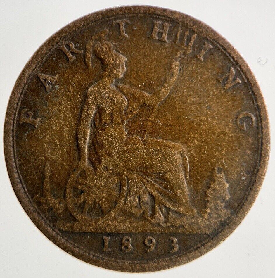 1893 Victoria Farthing Coin | Collectable Grade