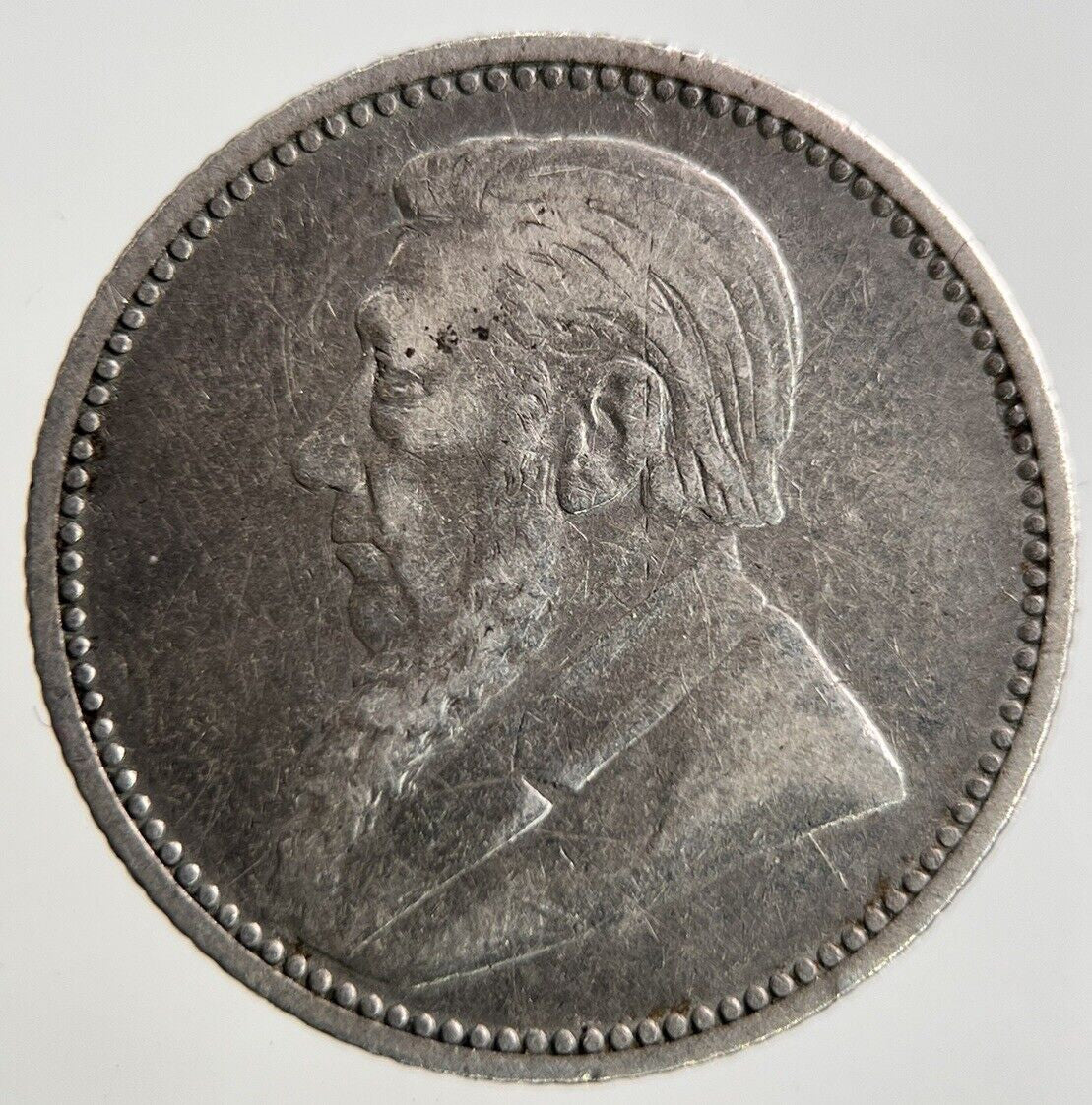 1893 South Africa Sixpence Silver Coin | Fine Collectable Grade