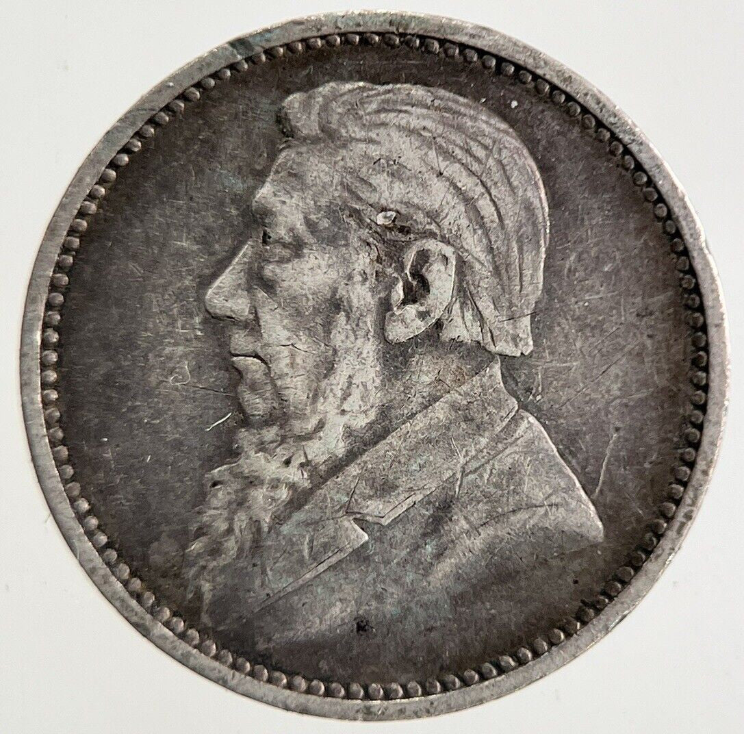 1893 South Africa Threepence Silver Coin | Fine Collectable Grade