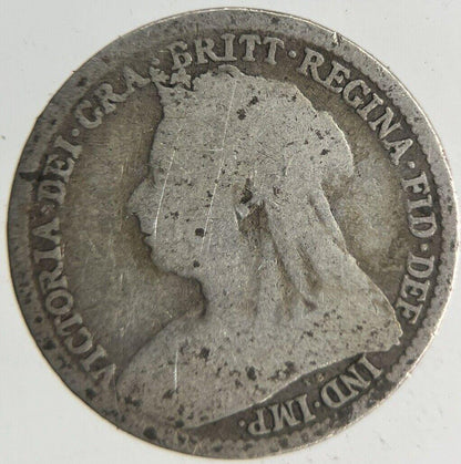 1893 Victoria Threepence Silver Coin | Collectable Grade