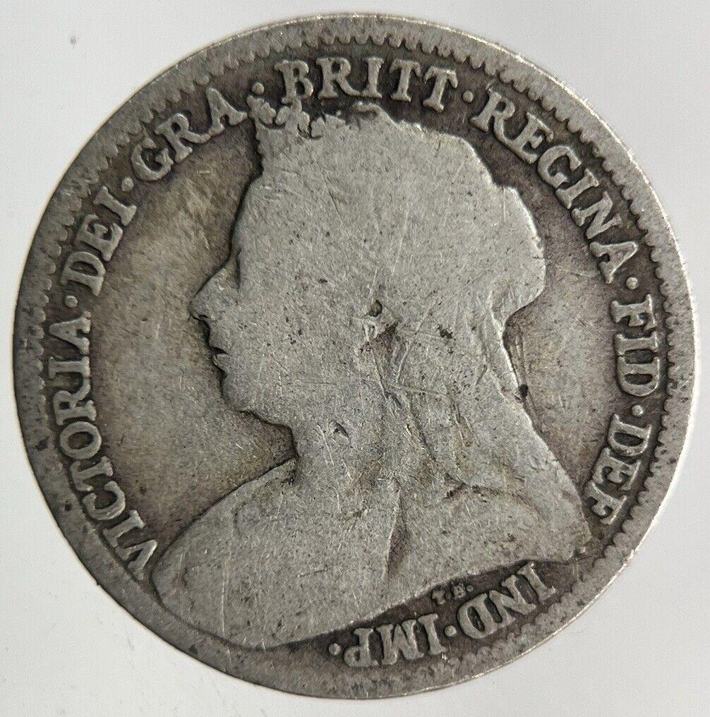 1893 Victoria Threepence Silver Coin | Collectable Grade